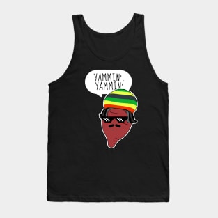 Yammin' Yammin' Reggae Yam Singing Funny Potato Tank Top